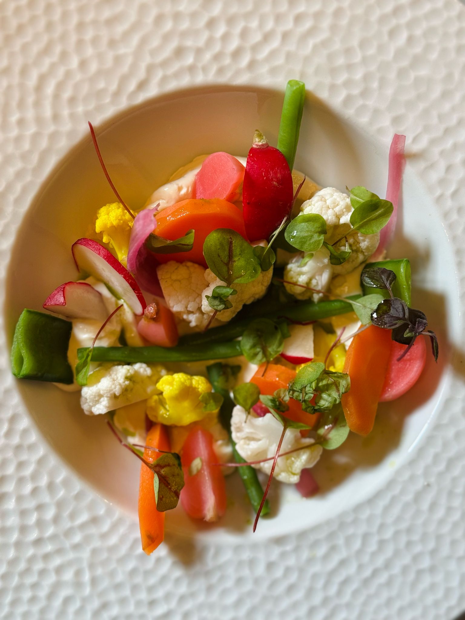 Repas assis - Entrée 