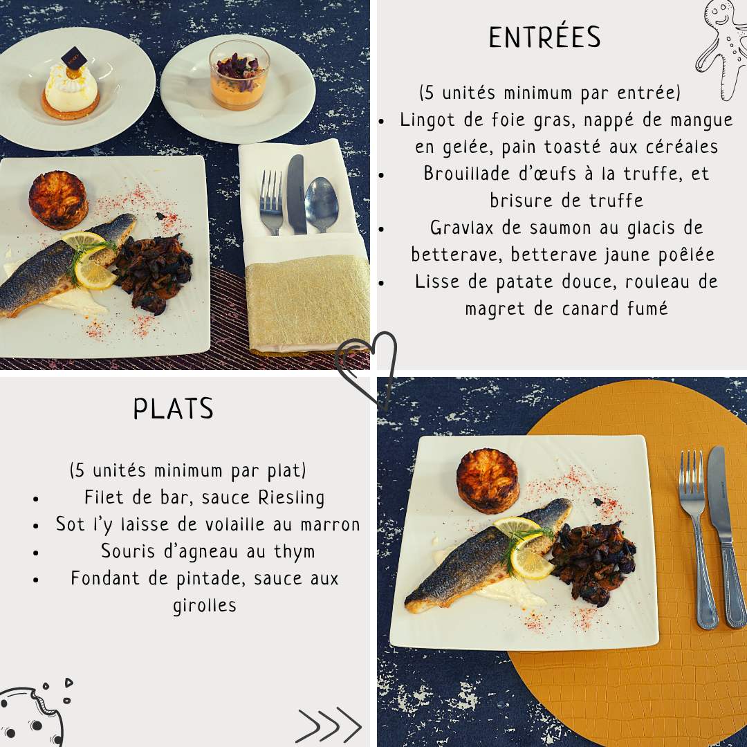 Idées buffet froid pour Noël lecadet