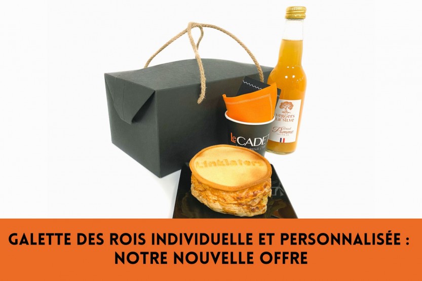 Covid 19 : Galette des rois individuelle et personnalisée pour l’épiphanie 